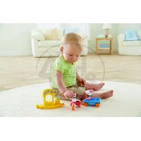 Fisher Price Y8203 - Little People tříkolka s vozíkem 2