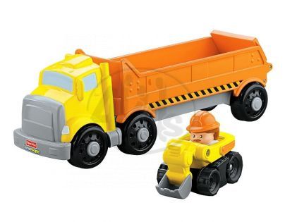 FISHER PRICE X7821 Wheelies autíčko a transportér - Nákladní auto