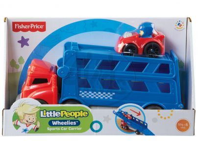 FISHER PRICE X7821 Wheelies autíčko a transportér - Transportér