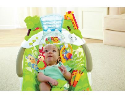 Fisher Price Baby Gear luxusní sedátko rainforest (BCG48)