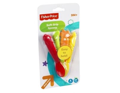 Fisher Price Baby Gear lžičky s motivem zeleniny (Fisher Price Y3508)