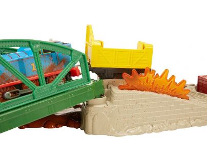 Fisher Price Mašinka Tomáš Set překvapení na mostě