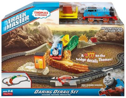 Fisher Price Mašinka Tomáš Set překvapení na mostě