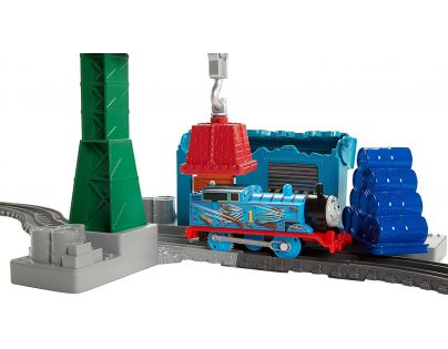Fisher Price Mašinka Tomáš Track Master Set Demolice v docích