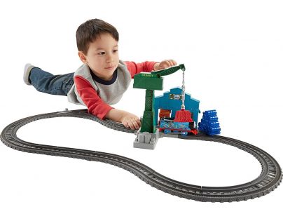 Fisher Price Mašinka Tomáš Track Master Set Demolice v docích