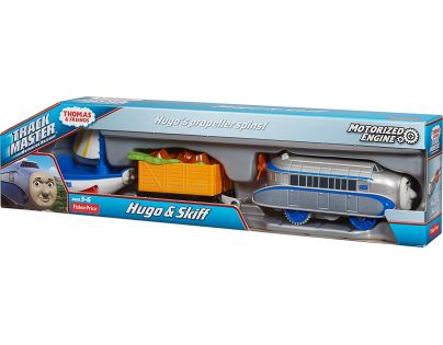 Fisher Price Mašinka Tomáš TrackMaster Noví přátelé Hugo a Skiff