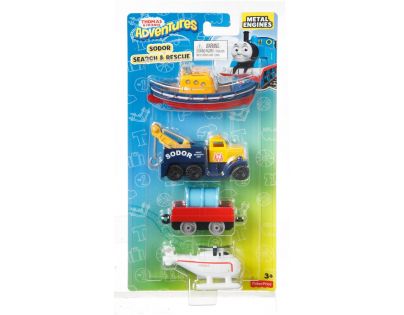 Fisher Price Mašinka Tomáš Velké balení mašinek Pátrači a záchranáři