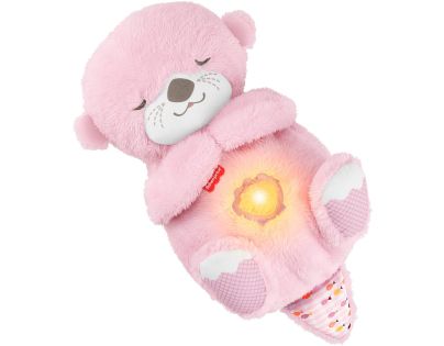 Fisher-Price Mazlivá a uklidňující růžová vydra