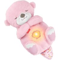 Fisher-Price Mazlivá a uklidňující růžová vydra