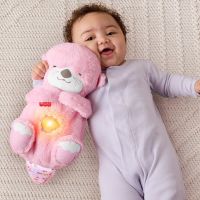 Fisher-Price Mazlivá a uklidňující růžová vydra 3