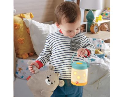 Fisher Price Medvídek a usínáček se světluškami