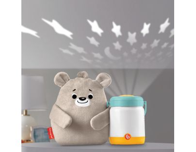 Fisher Price Medvídek a usínáček se světluškami