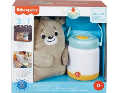 Fisher Price Medvídek a usínáček se světluškami