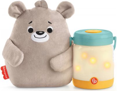 Fisher Price Medvídek a usínáček se světluškami