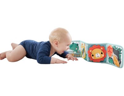 Fisher Price Měkké leporelo se zvířátky z džungle