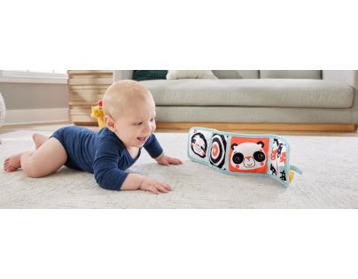 Fisher Price Měkké leporelo se zvířátky z džungle