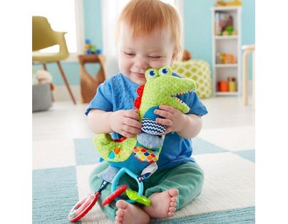 Fisher Price Měkkoučký krokodýlek s aktivitami