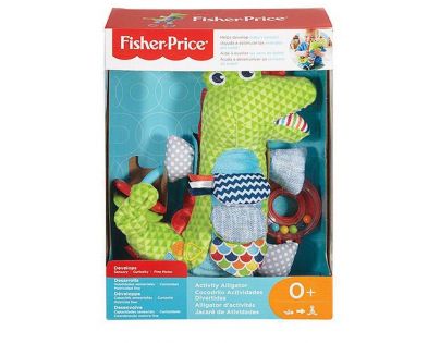 Fisher Price Měkkoučký krokodýlek s aktivitami