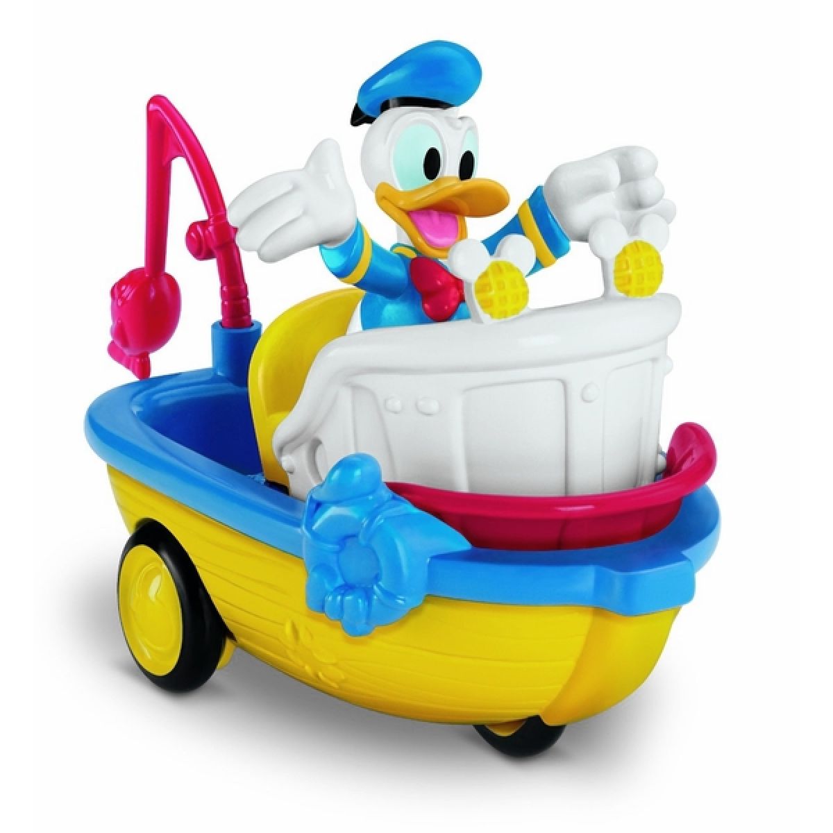 Fisher Price Disney Mickey dopravní prostředky - Donaldova loď