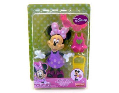 FISHER PRICE W5109 Minnie módní s doplňky - Plážové doplňky