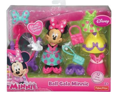 Fisher Price Minnie plesové šaty a doplňky - Minnie