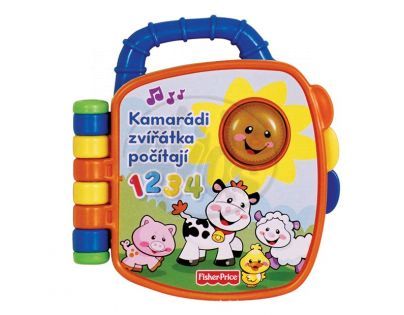 FISHER PRICE P8143 Mluvící mini knížka