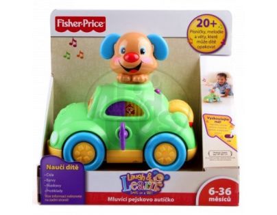 Fisher Price - Mluvící pejskovo autíčko X3061 (česká verze)