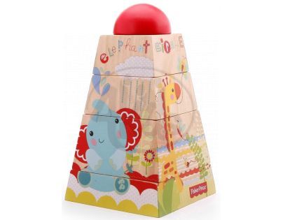 Fisher Price Moje první puzzle - pyramida
