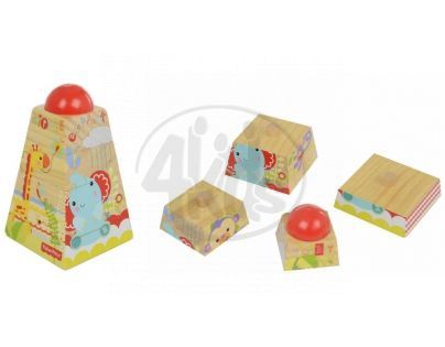 Fisher Price Moje první puzzle - pyramida