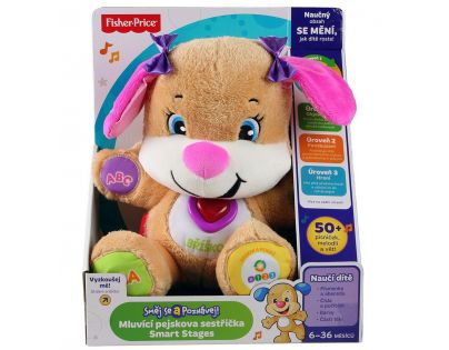 Fisher Price Pejskova Sestřička Smart Stages CZ - Poškozený obal