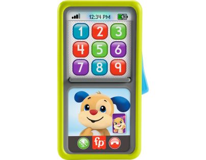 Fisher Price Pejskův chytrý telefon - Poškozený obal
