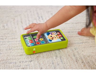 Fisher Price Pejskův chytrý telefon - Poškozený obal