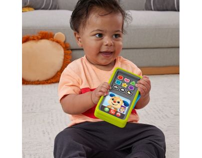 Fisher Price Pejskův chytrý telefon - Poškozený obal