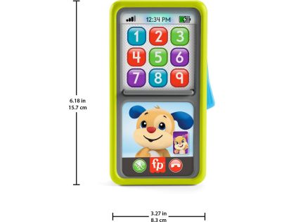 Fisher Price Pejskův chytrý telefon - Poškozený obal