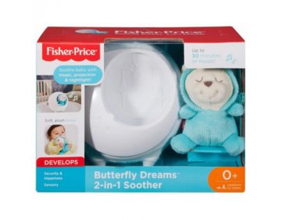 Fisher Price projektor s motýlím kamarádem pro klidné sny