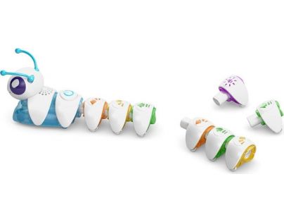 Fisher Price ps housenka code-a-pillar rozšiřující články zeleno-oranžovo-žluté