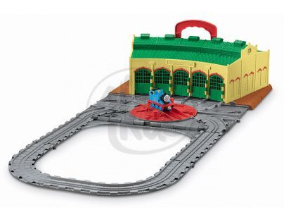 Fisher Price Take-n-Play R9113 - Tidmouthské depo s točnou