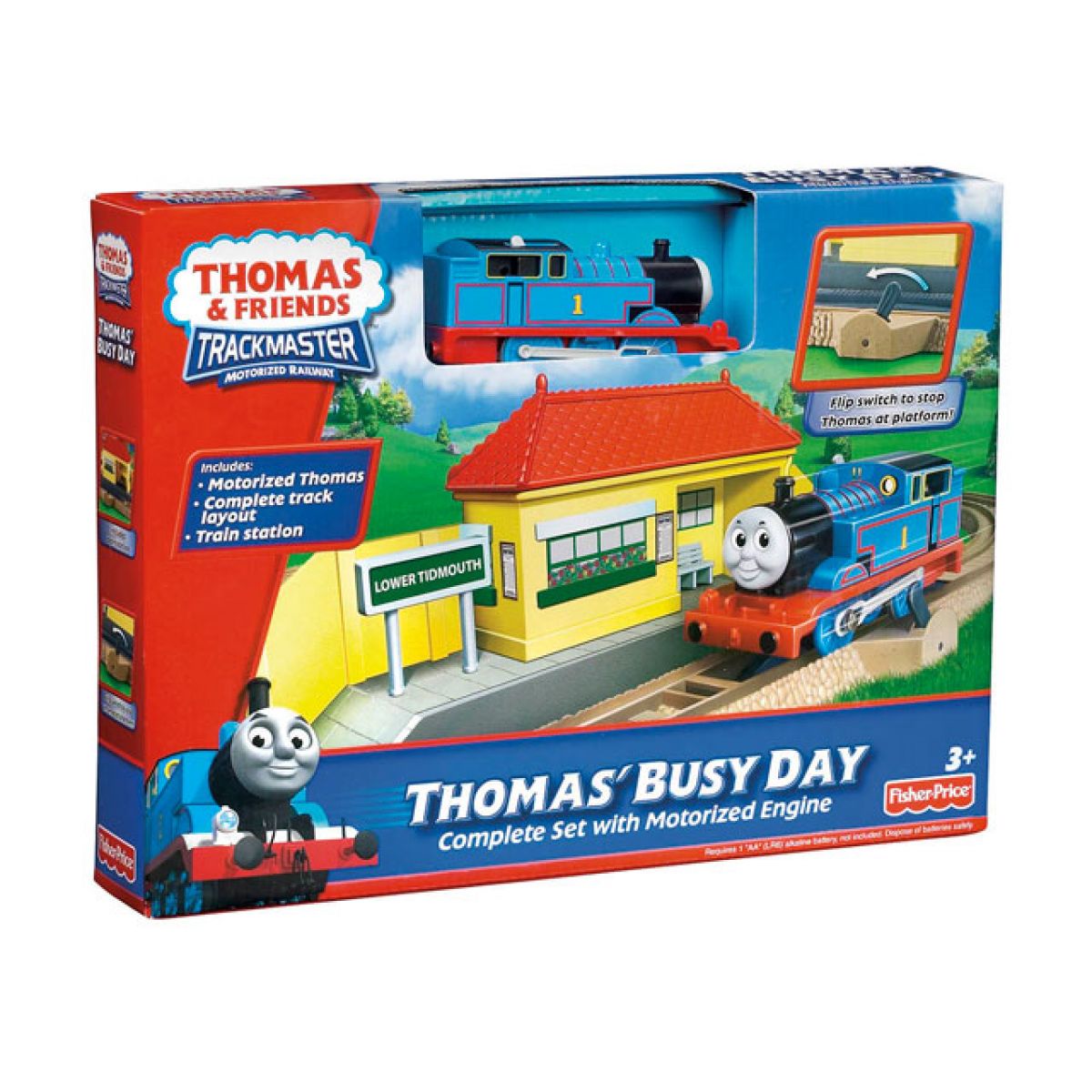 FISHER PRICE R9488 Mašinka Tomáš TrackMaster Tomášův rušný den - hrací ...