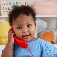 Fisher-Price Rahací telefon 80. výročí Mattel 5