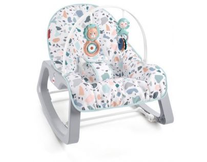 Fisher Price sedátko od miminka po batole Terrazzo