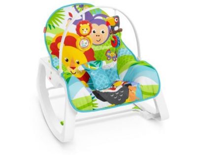 Fisher Price sedátko od miminka po batole zvířátka z džungle