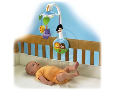 Fisher Price T0216 - Hudební kolotoč 2 v 1