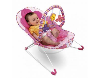 Fisher Price T5051 - Dívčí růžové sedátko