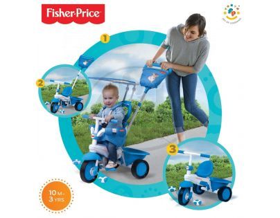 Fisher Price Tříkolka Elite Blue