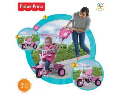 Fisher Price Tříkolka Elite Pink