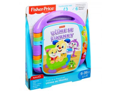 Fisher Price Učíme se říkanky CZ - Poškozený obal