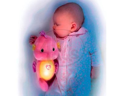 FISHER PRICE T4967 Uspávací mořský koník - Růžová
