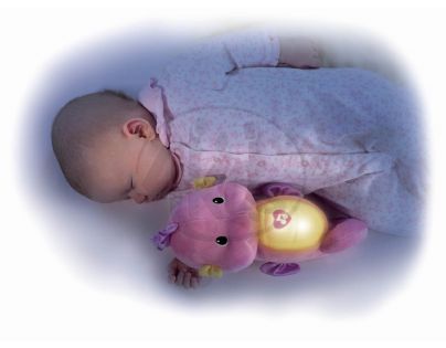 FISHER PRICE T4967 Uspávací mořský koník - Růžová