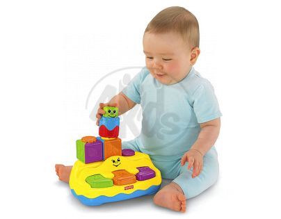 Fisher Price V6940 - Piáno s kostičkami a překvapením