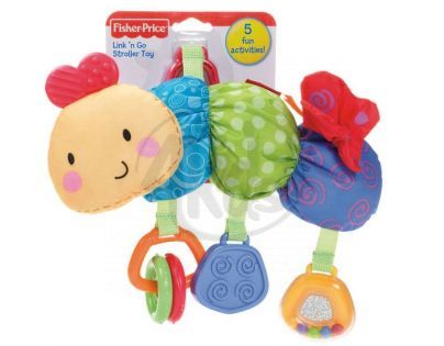 Fisher Price W9911 - Veselá Housenka na kočárek